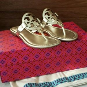 New Tory Burch Miller Sandals size 4